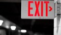 Exit sign